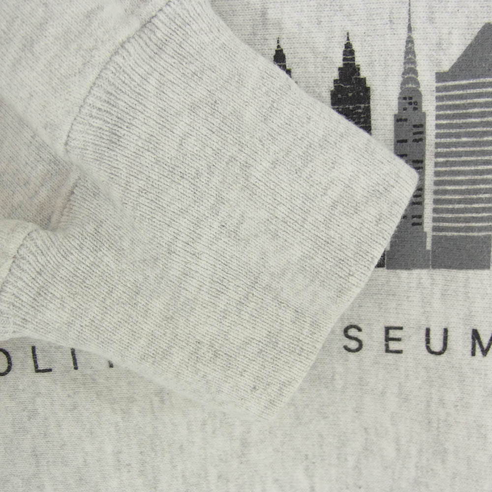 Champion チャンピオン The Metropolitan Museum of Art Reverse Weave Sweat リバースウィーブ メトロポリタン 美術館 スウェット グレー系 L【中古】
