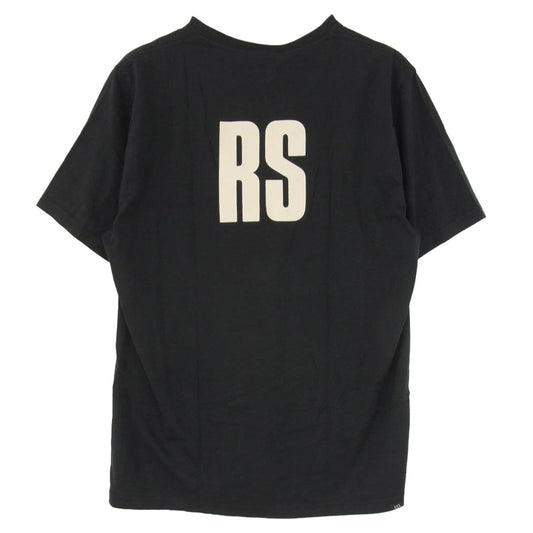 HYSTERIC GLAMOUR ヒステリックグラマー 06183CT09 × ROLLING STONES ローリングストーンズ MISS YOU プリント Tシャツ 半袖 カットソー ブラック系 L【極上美品】【中古】