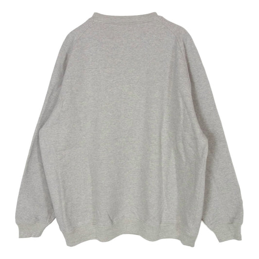 COMOLI コモリ 23AW Y03-05002 コットン吊裏毛クルーネック スウェット トレーナー グレー系 4【中古】