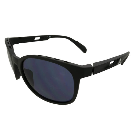 adidas アディダス SP0011 02A スポーツサングラス アイウェア マットブラック ブラック系 58□18 130【極上美品】【中古】
