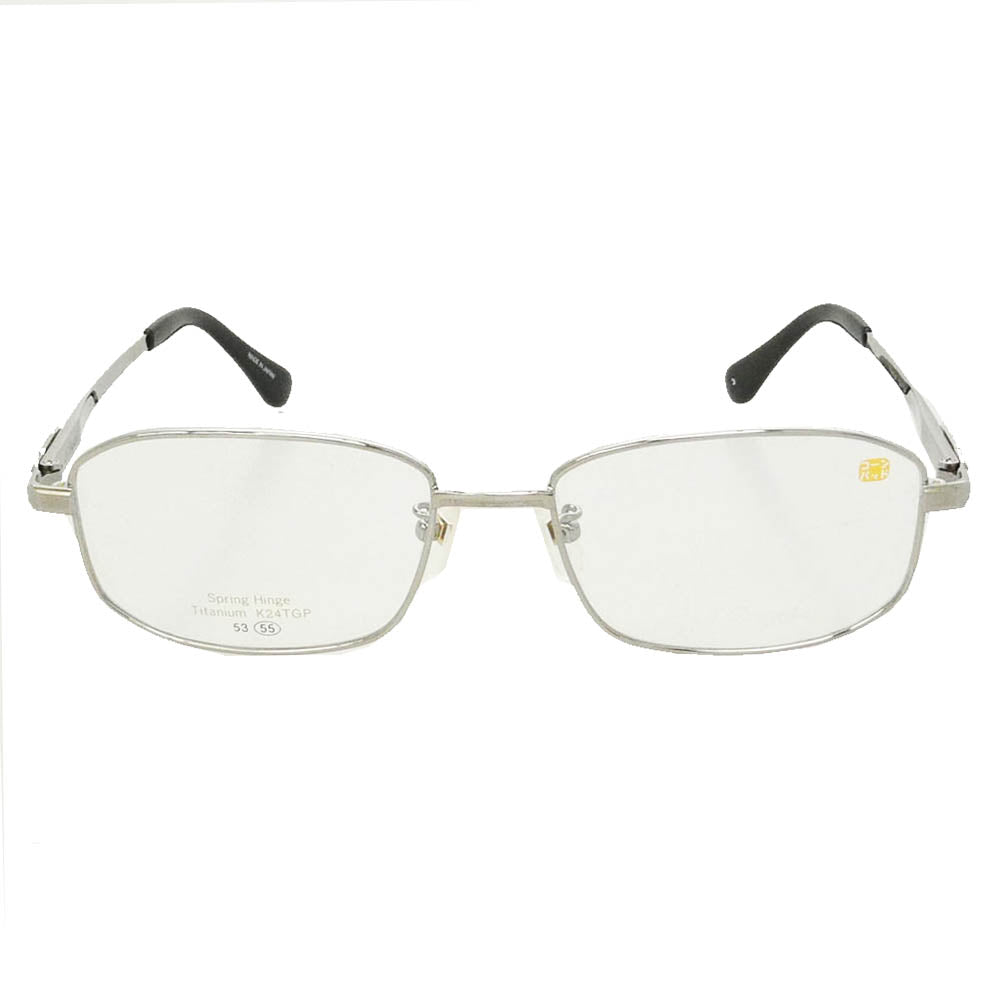 エス・テー・デュポン S.T. Dupont DP-3181 Spring Hinge Titanium K24TGP チタン フルリム 眼鏡 アイウェア シルバー系 ブラック系 55□17-142【美品】【中古】 エス・テー・デュポン DP-3181 Spring Hinge Titanium K24TGP チタン