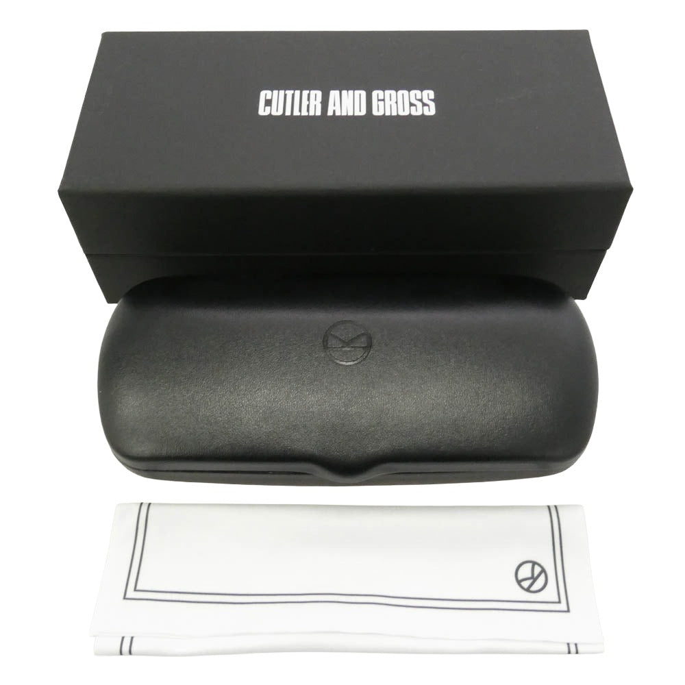 カトラー アンド グロス Kingsman MPOP0868 01 49□23 145 サングラス アイウェア ブラック系 49□23-145【極上美品】【中古】