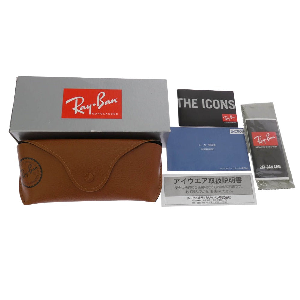 Ray-Ban レイバン ORB2140F ORIGINAL WAYFARER CLASSIC オリジナルウェイファーラークラシック サングラス ブラック系 52□22 150【中古】