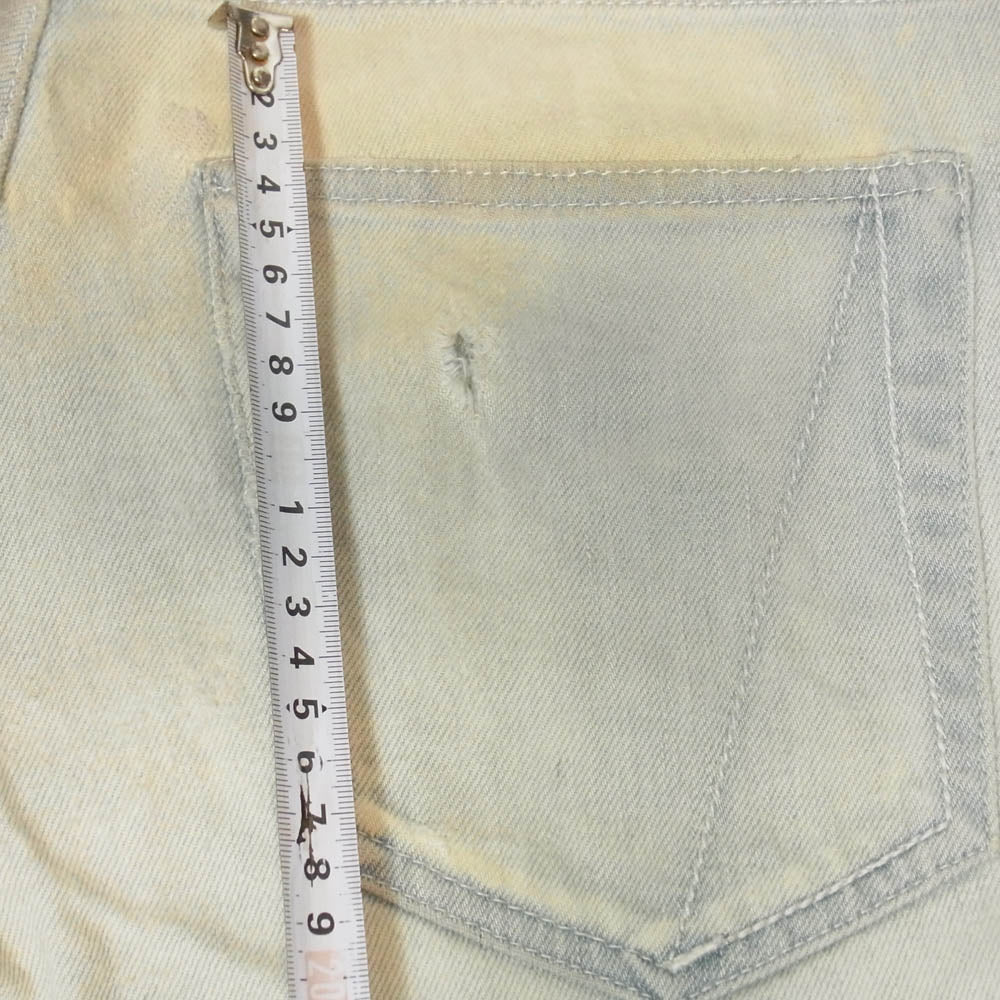 ディレイバイウィンアンドサンズ ストレッチ ダメージ加工 デニムパンツ ライトブルー系 表記無し【中古】