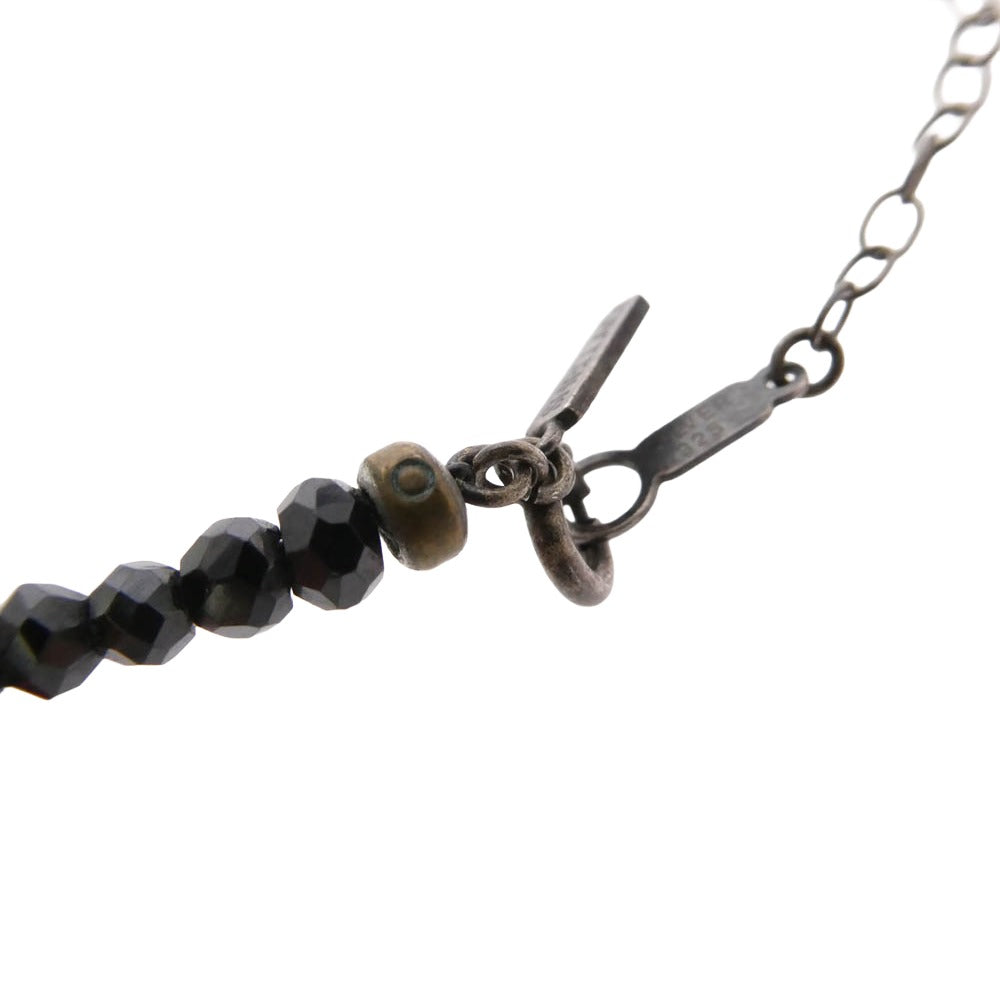SHELLAC シェラック Black Spinel ブラックスピネル ネックレス ブラック系【中古】