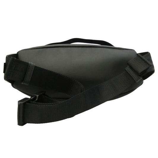 Supreme シュプリーム 24AW Leather Waist Bag ボックスロゴ レザー ウエスト ボディ バック ブラック系 32×15×11cm【中古】