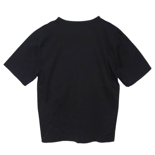 FENDI フェンディ MARC JACOBS マークジェイコブス FY0936 ANG6 x MARC JACOBS マークジェイコブス ROMA ローマ エンブロイダリー クルーネック 半袖 Tシャツ ブラック系 XL【中古】