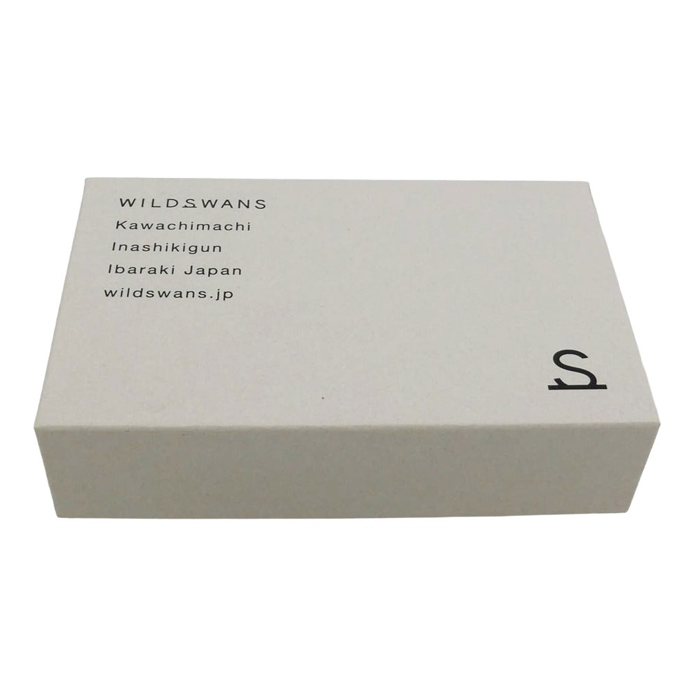 WILDSWANS ワイルドスワンズ GROUNDER グラウンダー サドルプルアップ レザーウォレット 二つ折り 財布 ブラウン系【中古】