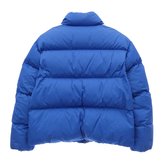 MONCLER モンクレール 22AW H209L1A00016 M2563 × Palm Angels パームエンジェルス RODMAN GIUBBOTTO ロッドマン ロゴプリント サイドライン ダウンジャケット ブルー系 2【中古】