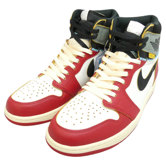 NIKE ナイキ HV8563-600 x UNION Air Jordan 1 Retro High OG Chicago Shadow ユニオン エアジョーダン1 レトロ ハイ シカゴシャドウ ハイカット スニーカー マルチカラー系 28cm【新古品】【未使用】【中古】
