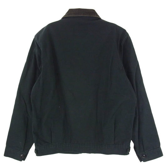 TENDERLOIN テンダーロイン K7 T-WORK JKT ケーセブン ダック 刺繍 裏ネル ワークジャケット ブラック系 M【中古】