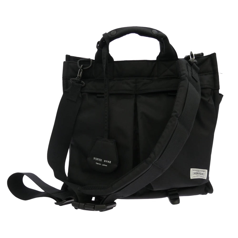 HYKE ハイク PORTER ポーター 386-19562 x PORTER ポーター 386-19562 HELMET TOTE BAG ヘルメット トートバック ブラック系【中古】 HYKE ハイク PORTER ポーター 386-19562 x PORTER ポーター 386-19562