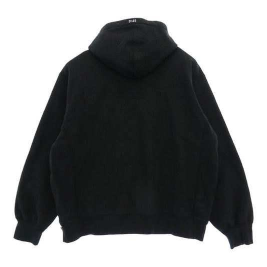 Supreme シュプリーム 23AW Box Logo Hooded Sweatshirt ボックス ロゴ フーディー スウェットシャツ プルオーバー パーカー ブラック系 L【中古】