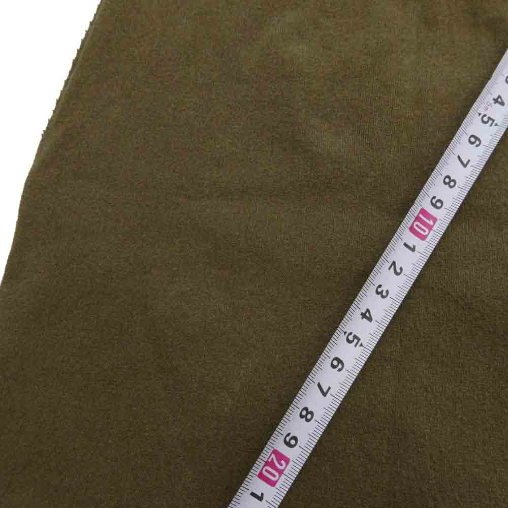 ISSEY MIYAKE イッセイミヤケ AP31-KG453 A-POC エーポック オフショルダー ニット ロング ワンピース カーキ系 2【中古】