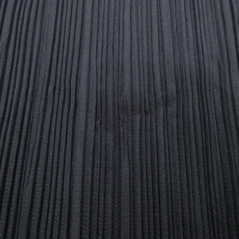 PLEATS PLEASE プリーツプリーズ イッセイミヤケ PP04-JK602 プリーツ加工 長袖 カットソー ダークネイビー系 3【中古】