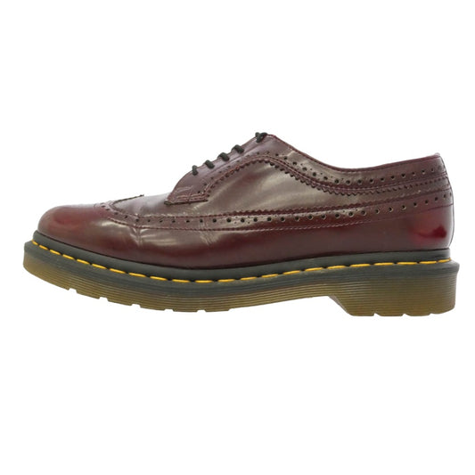 Dr.Martens ドクターマーチン 3989 BROUGUE SHOE ブローグ シュー ウィングチップ レザー シューズ ブラウン系 UK9【中古】