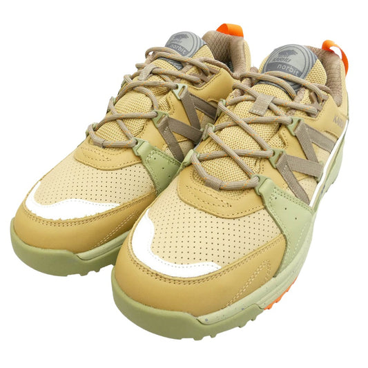 カルフ NOR0001 × Norbit FUSION XC ノービット フュージョン HAVE A NICE HIKE SAGE GREEN BEIGE ランニングシューズ ローカットスニーカー マルチカラー系 US9.5【新古品】【未使用】【中古】