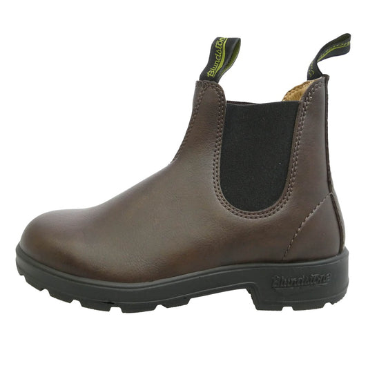 ブランドストーン 2116 Elastic Leather Chelsea Lug Boots エラスティック レザー サイドゴア チェルシー ショート ブーツ ダークブラウン系 UK4【極上美品】【中古】