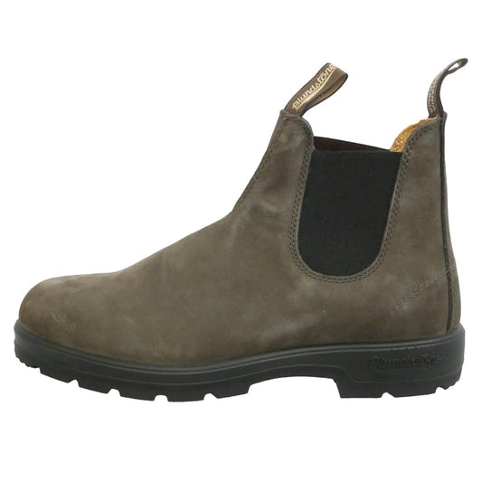 ブランドストーン 2345 Nubuck Ankle Leather Chelsea Lug Boots ヌバック アンクル スエード レザー サイドゴア チェルシー ショート ブーツ ブラウン系 UK9【美品】【中古】