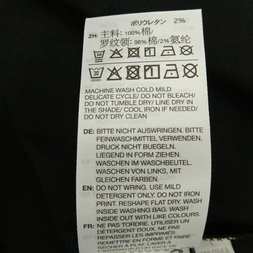 Y-3 Yohji Yamamoto ワイスリー ヨウジヤマモト 26AW KR2223 GFX SHORT SLEEVE TEE ロゴグラフィック サイドプリント 半袖 Tシャツ ブラック系 L【極上美品】【中古】