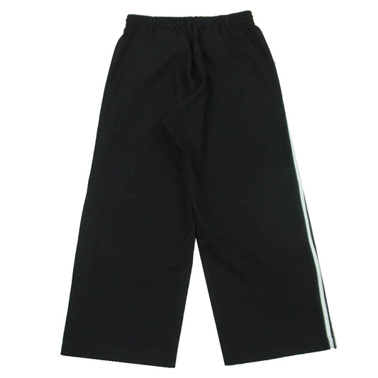 Y-3 Yohji Yamamoto ワイスリー ヨウジヤマモト 25AW JW7353 SPORT UNIFORM PANTS 3-STRIPES 3ストライプス スポーツ ユニフォーム パンツ ブラック系 ホワイト系 M【極上美品】【中古】