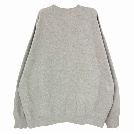 GRAPHPAPER グラフペーパー LOOPWHEELER ループウィラー 22AW GU223-70111 x LOOPWHEELER ループウィラー Classic Crew Neck Sweat クラシック クルーネック スウェット グレー系 F【中古】