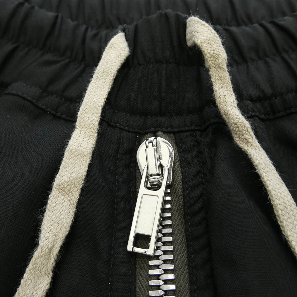 Rick Owens リックオウエンス 26SS RU01F2366-WG WIDE BELA PANTS ドローストリング ワイド ベラ パンツ ブラック系 36 IT44【中古】