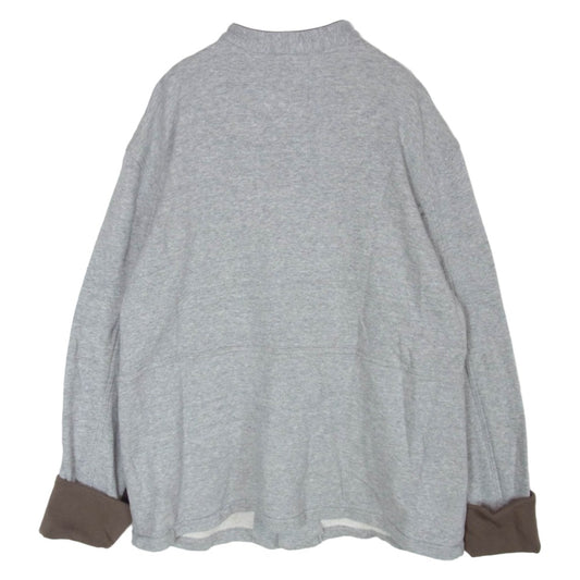 UNDERCOVER アンダーカバー 00ss K205 SK務PT期 Kung-Fu Jacket スウェット カンフー ジャケット グレー系 L【中古】