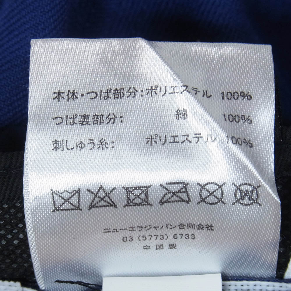 WTAPS ダブルタップス NEW ERA ニューエラ × NEW ERA 59FIFTY LOW PROFILE CAP POLY TWILL ニューエラ ロー プロファイル キャップ ポリ ツイル 帽子 X03 ブルー系 59.6cm【中古】