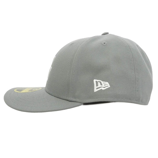 WTAPS ダブルタップス NEW ERA ニューエラ 25AW 252NENED-HT01 × NEW ERA 59FIFTY LOW PROFILE CAP POLY TWILL ニューエラ ロー プロファイル キャップ ポリ ツイル 帽子 X03 グレー系 59.6cm【新古品】【未使用】【中古】