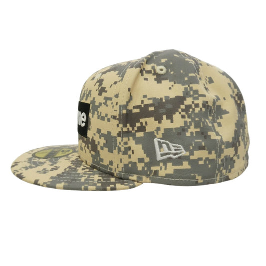 Supreme シュプリーム NEW ERA ニューエラ 25AW × New Era MLB Teams Box Logo Pittsburgh Pirates Digi Camo ニューエラ ボックス ロゴ ピッツバーグ・パイレーツ キャップ 帽子 ベージュ系 59.6cm【新古品】【未使用】【中古】