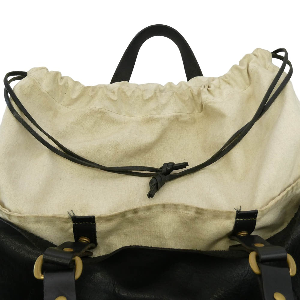 スロウ 4920003M Bono Width Type Leather Tote Bag ボーノ レザー トートバック ブラック系【中古】
