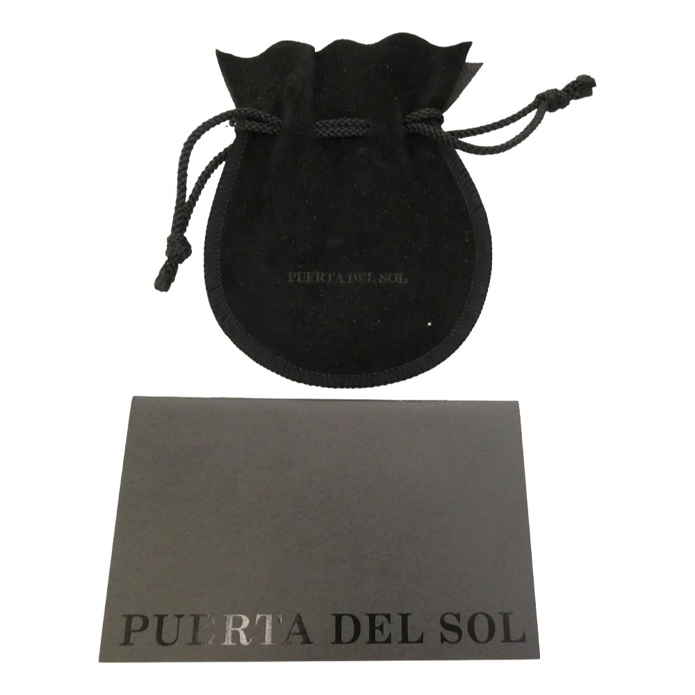 PUERTA DEL SOL プエルタデルソル PE124 シェル プレーティング ペンダントトップ チャーム ブラック系【中古】