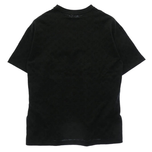 LOUIS VUITTON ルイ・ヴィトン 25SS Monogram Jacquard T-shirt モノグラム ジャカード クルーネック 半袖 Tシャツ ブラック系 L【極上美品】【中古】