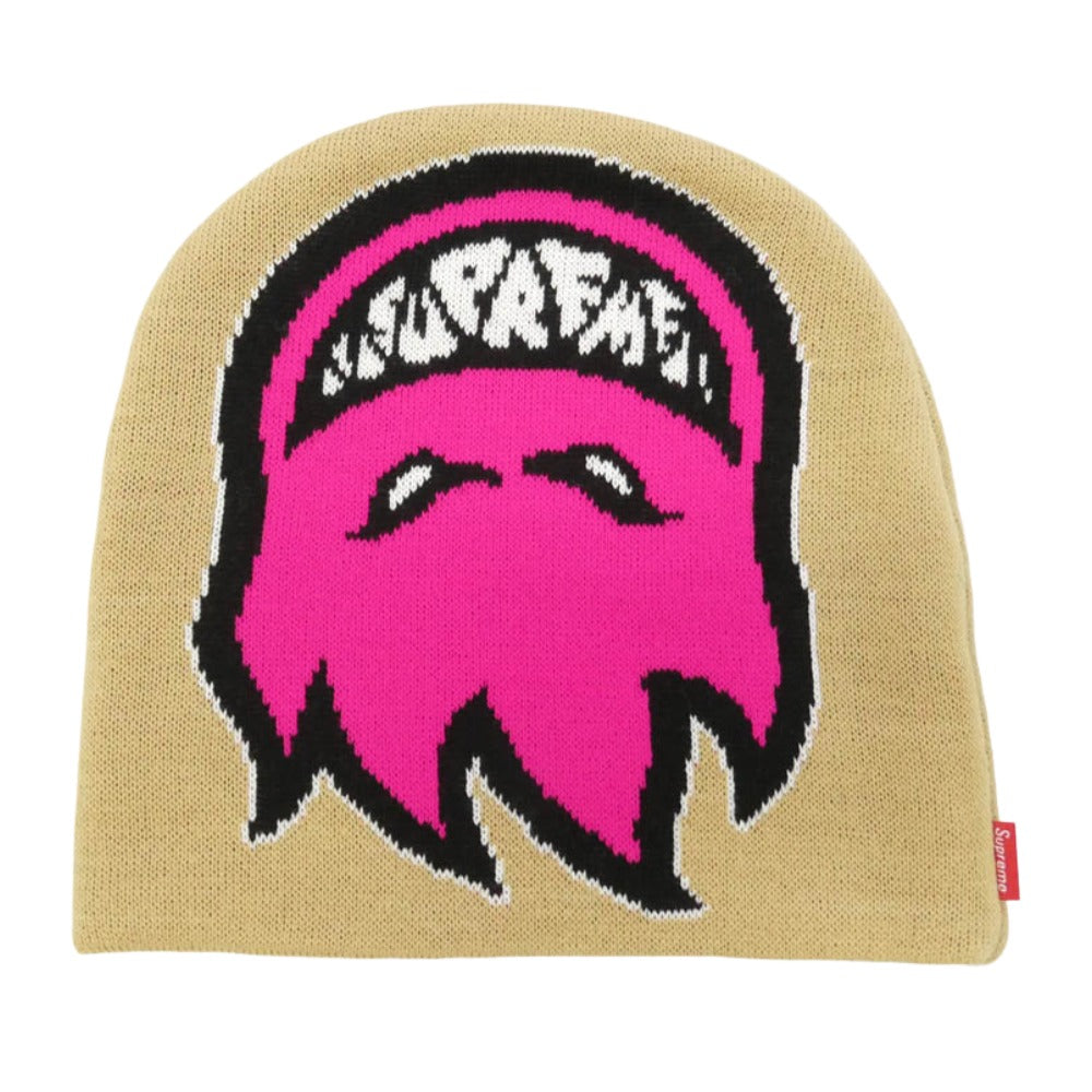 Supreme シュプリーム 26SS x Spitfire スピットファイア Beanie Light Tan ビーニー ライトタン ニット 帽子 ベージュ系 ピンク系 58cm【新古品】【未使用】【中古】 Supreme シュプリーム 26SS x Spitfire スピットファイア Beanie Light