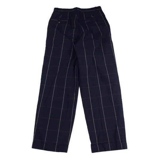 POLO RALPH LAUREN ポロ・ラルフローレン P12-CPPRL-IS-0706 ツータック スラックス コットン パンツ ネイビー系 80【中古】
