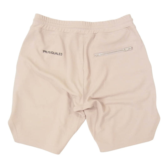 1piu1uguale3 ウノピュウノウグァーレトレ MRP664 PEU013 113 WIDE SHORTS ワイドフィット ハーフパンツ ショーツ ピンクベージュ 4【極上美品】【中古】