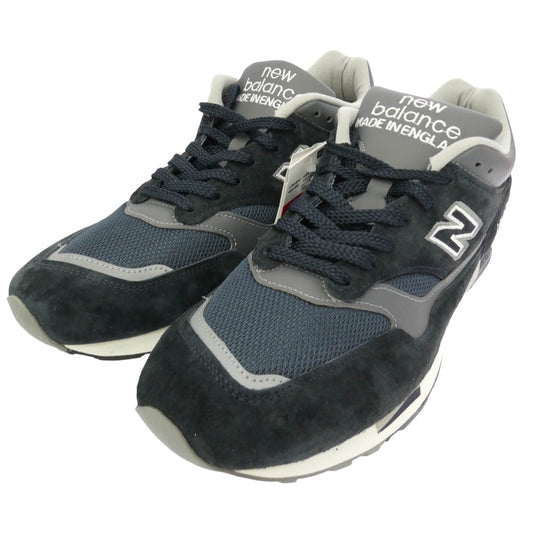 NEW BALANCE ニューバランス U1500PNV 英国製 スウェード ローカット スニーカー ダークネイビー系 グレー系 30cm【新古品】【未使用】【中古】