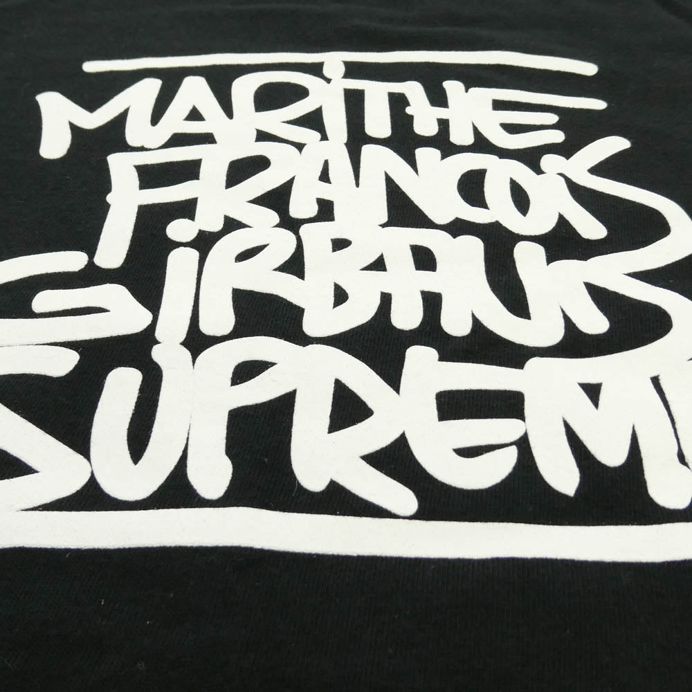 Supreme シュプリーム 25SS x Marithe + Francois Girbaud Tee マリテ+フランソワ ジルボー 半袖 Tシャツ ブラック ブラック系 L【中古】
