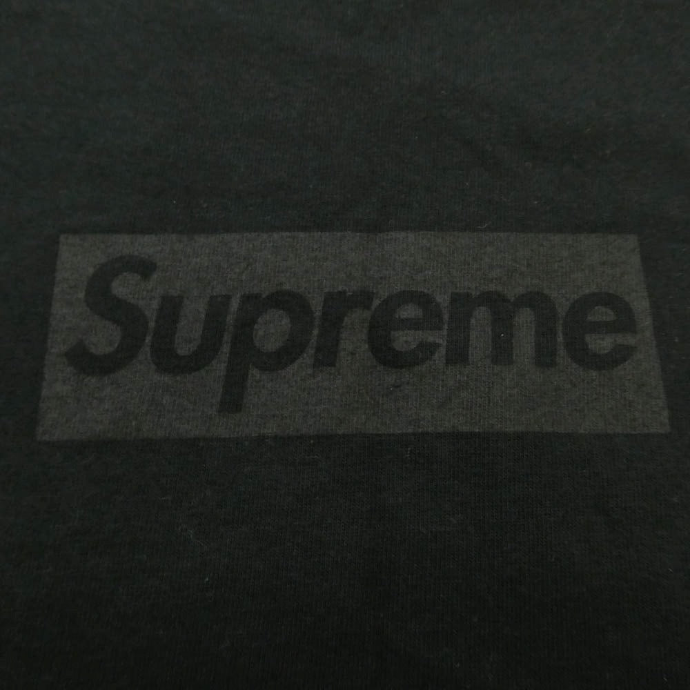 Supreme シュプリーム 23SS Tonal Box Logo Tee Black トーナル ボックス ロゴ Tシャツ ブラック ブラック系 L【中古】
