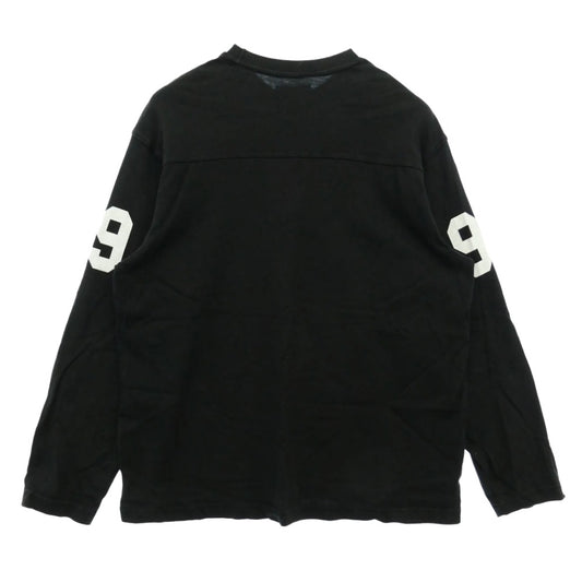 Supreme シュプリーム 24SS 99 L/S Football Top フットボール クルーネック 長袖 カットソー ブラック ブラック系 L【中古】