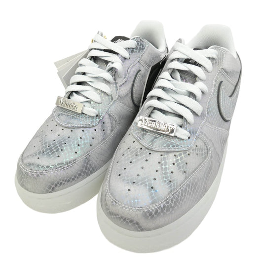 NIKE ナイキ 25AW II3925-400 × Kobe Bryant Air Force 1 Low Protro Lenticular Snake コービー ブライアント エアフォース1 ロー プロトロ レンチキュラースネーク スニーカー シルバー系 27cm【極上美品】【中古】