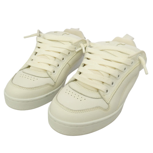 CELINE セリーヌ HUNTINGTON ハンティントン ロー ローカット スニーカー ホワイト系 41【中古】