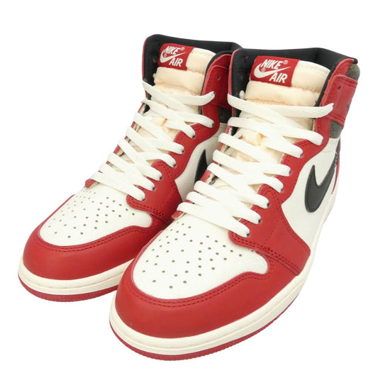 NIKE ナイキ 22AW DZ5485-612 Air Jordan 1 High OG Lost & Found Chicago AJ1 【フェイクバスターズ鑑定済】エアジョーダン ハイ ロスト & ファウンド シカゴ ハイカット スニーカー マルチカラー系 27cm【極上美品】【中古】