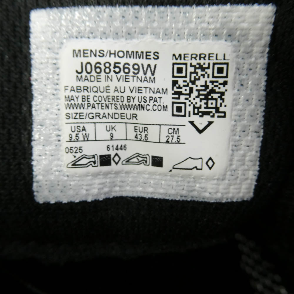 MERRELL メレル J068569W PROMORPH プロモーフ ワイド シューズ スニーカー ブラック系 27.5cm【極上美品】【中古】
