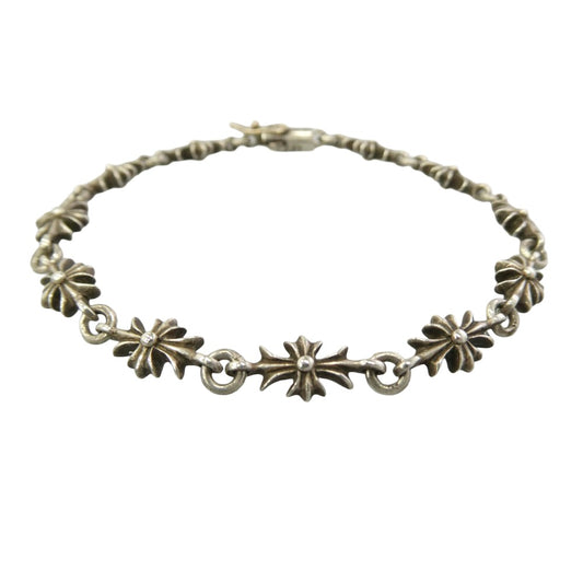 CHROME HEARTS クロムハーツ(原本無) 11LINK TNY E CH PLS タイニーECHプラス ブレスレット 11リンク シルバー系【中古】