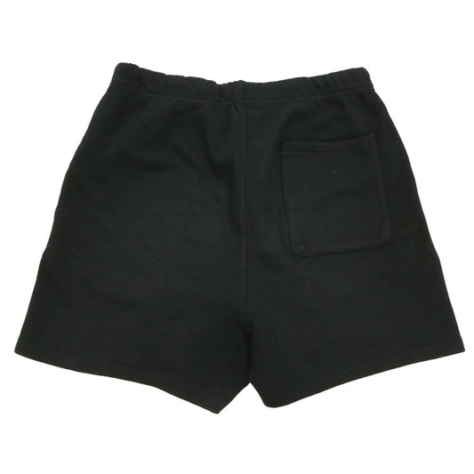 FEAR OF GOD フィアオブゴッド ESSENTIALS エッセンシャルズ ドローコード ロゴ スウェット ショーツ ハーフ パンツ ブラック系 M【中古】