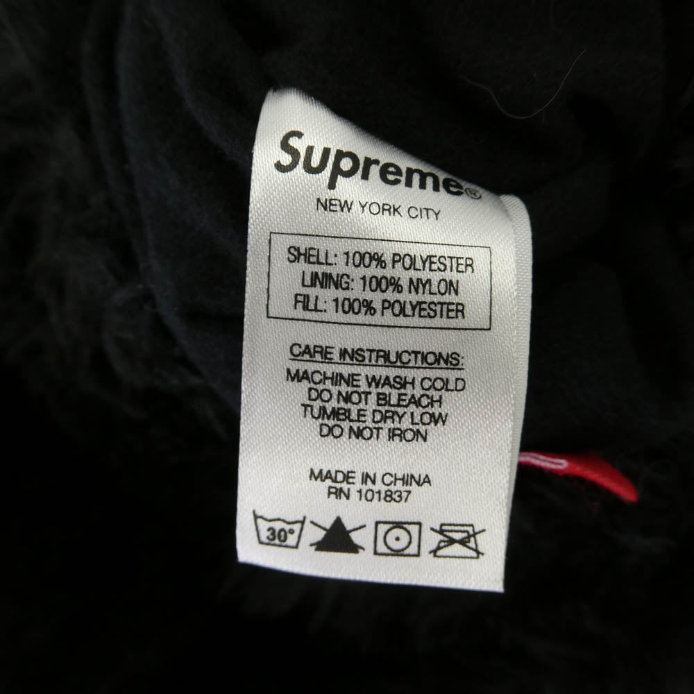Supreme シュプリーム 17AW Reversible Sherpa Work Parka リバーシブル シェルパ ワーク パーカ ジャケット ブラック系 M【中古】
