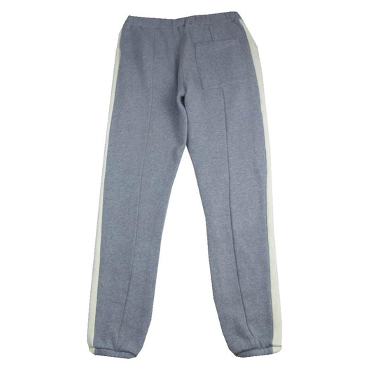 FEAR OF GOD フィアオブゴッド ESSENTIALS エッセンシャルズ サイドライン ドローコード スウェット パンツ グレー系 S【中古】