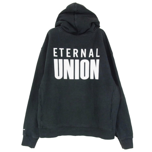FEAR OF GOD フィアオブゴッド ETERNAL エターナル × UNION ユニオン フーディー パーカー グレー系 L【中古】